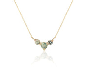 Jayne Moore Teal Sapphires Bi colored Sapphires one of a kind jewelry