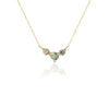 Jayne Moore Teal Sapphires Bi colored Sapphires one of a kind jewelry