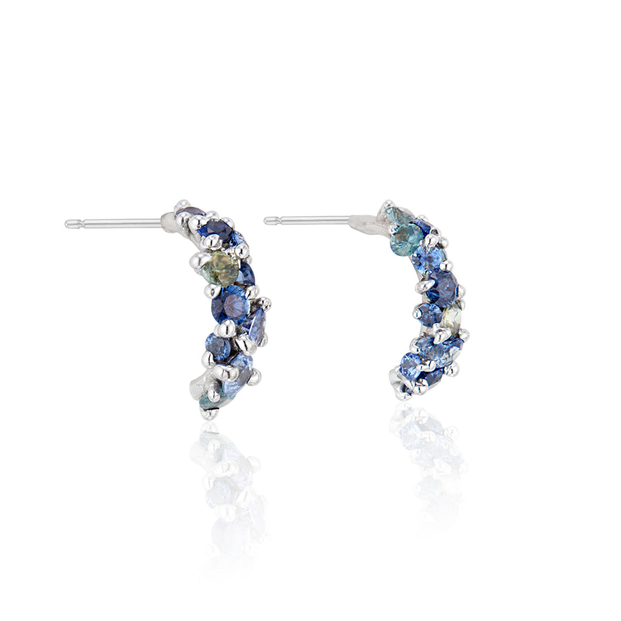 Serena Blue Sapphire Earrings